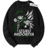 Izuku Midoriya Shirt, My Hero Academia Anime Shirt, Vintage Sweater