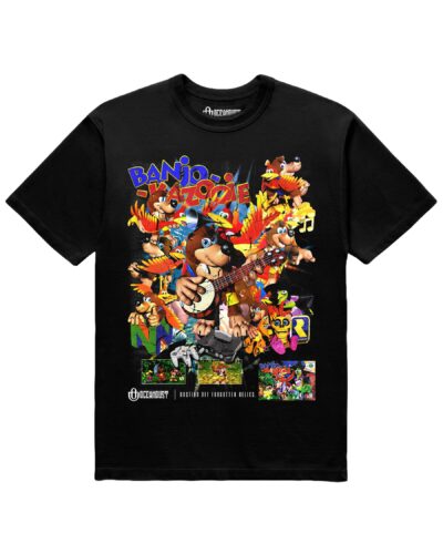 Video Games 'Banjo-Kazooi' Staple Graphic Tee