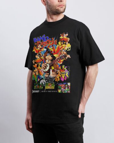 Video Games 'Banjo-Kazooi' Staple Graphic Tee