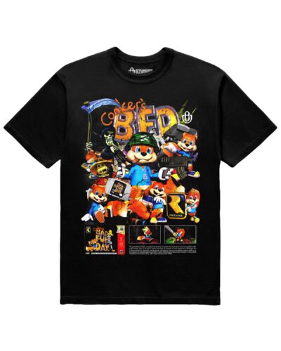 Video Games 'Conker's Bad Fur Day' Staple Graphic Tee