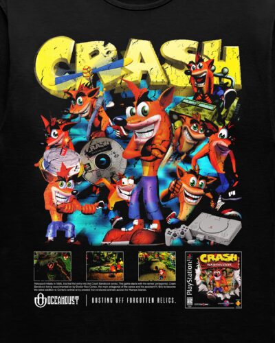 Video Games 'Crash Bandicoot' Staple Graphic Tee