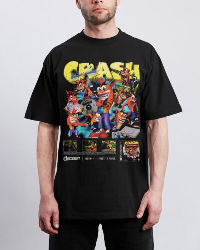 Video Games 'Crash Bandicoot' Staple Graphic Tee