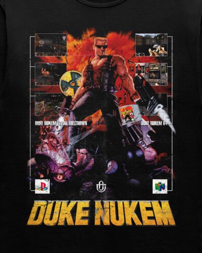 Video Games 'Duke Nukem' Staple Graphic Tee