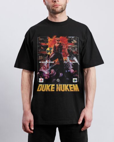 Video Games 'Duke Nukem' Staple Graphic Tee