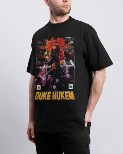 Video Games 'Duke Nukem' Staple Graphic Tee