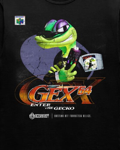 Video Games 'Gex 64' Staple Graphic Tee