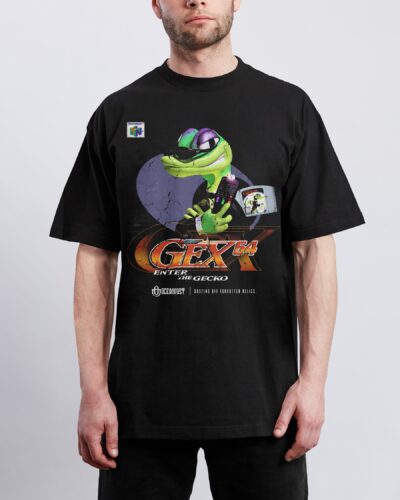 Video Games 'Gex 64' Staple Graphic Tee