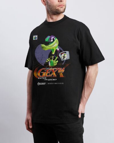 Video Games 'Gex 64' Staple Graphic Tee