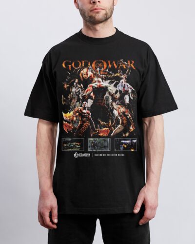 Video Games 'God of War: Kratos' Staple Graphic Tee