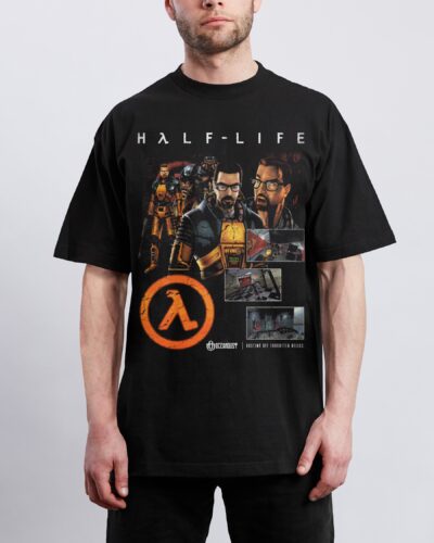 Video Games 'Half Life' Staple Graphic Tee