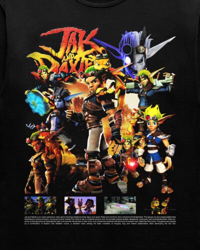 Video Games 'Jak & Daxter' Staple Graphic Tee