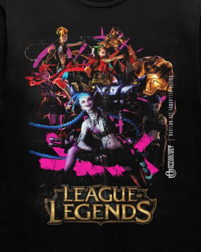 Video Games 'League of Legends: Jinx' Staple Graphic Tee