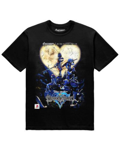 Video Games 'Kingdom Hearts' Staple Graphic Tee