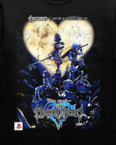 Video Games 'Kingdom Hearts' Staple Graphic Tee