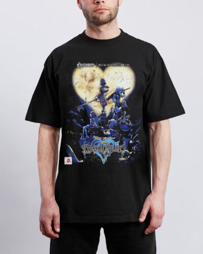 Video Games 'Kingdom Hearts' Staple Graphic Tee