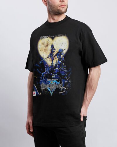 Video Games 'Kingdom Hearts' Staple Graphic Tee