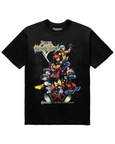 Video Games 'Kingdom Hearts Re:Coded' Staple Graphic Tee