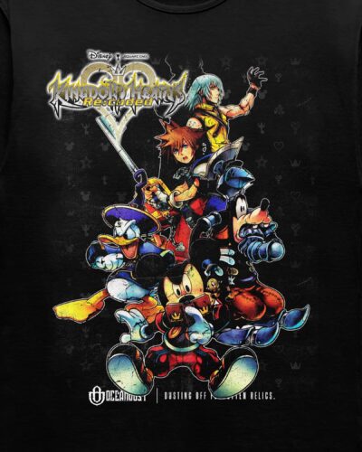 Video Games 'Kingdom Hearts Re:Coded' Staple Graphic Tee