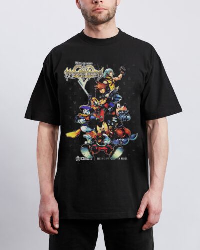 Video Games 'Kingdom Hearts Re:Coded' Staple Graphic Tee