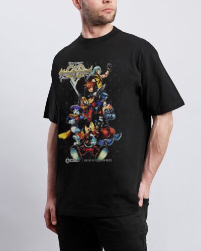 Video Games 'Kingdom Hearts Re:Coded' Staple Graphic Tee