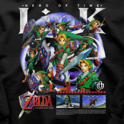 Video Games 'The Legend of Zelda: Ocarina of Time' Relax Hoodie