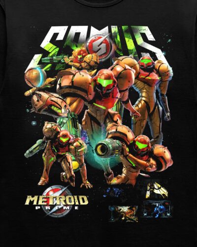 Video Games 'Metroid Prime' Staple Graphic Tee