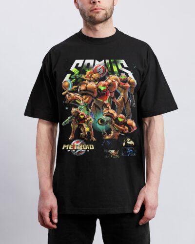 Video Games 'Metroid Prime' Staple Graphic Tee