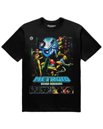 Video Games 'Metroid Zero Mission' Staple Graphic Tee