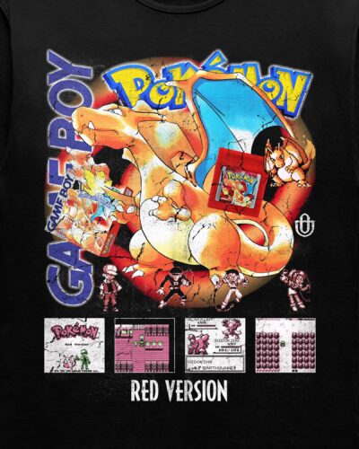 Video Games 'Charizard' Staple Graphic Tee