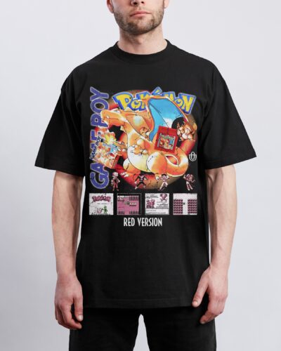 Video Games 'Charizard' Staple Graphic Tee