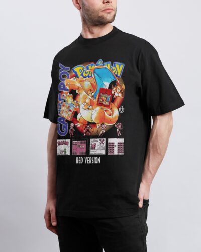 Video Games 'Charizard' Staple Graphic Tee