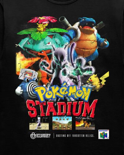 Video Games 'Pokemon Stadium' Staple Graphic Tee