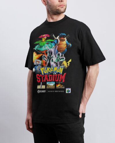 Video Games 'Pokemon Stadium' Staple Graphic Tee