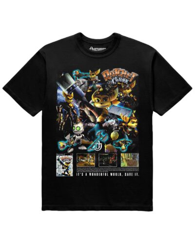 Video Games 'Ratchet & Clank' Staple Graphic Tee