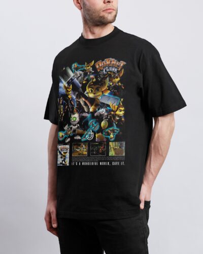 Video Games 'Ratchet & Clank' Staple Graphic Tee