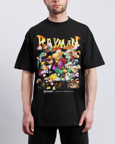 Video Games 'Rayman' Staple Graphic Tee