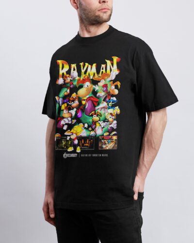 Video Games 'Rayman' Staple Graphic Tee