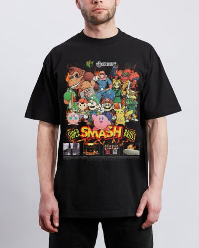 Video Games 'Super Smash Bros.' Staple Graphic Tee