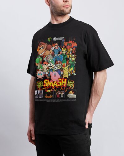 Video Games 'Super Smash Bros.' Staple Graphic Tee