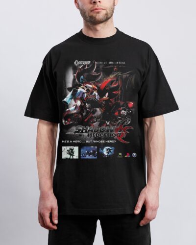 Video Games 'Shadow The Hedgehog' Staple Graphic Tee