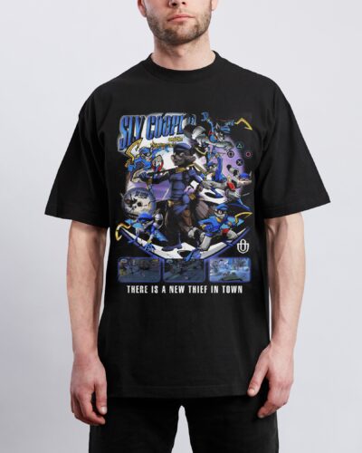 Video Games 'Sly Cooper' Staple Graphic Tee