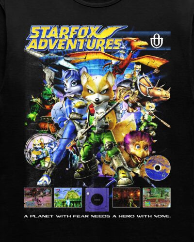 Video Games 'Star Fox Adventures' Staple Graphic Tee