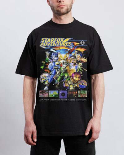 Video Games 'Star Fox Adventures' Staple Graphic Tee