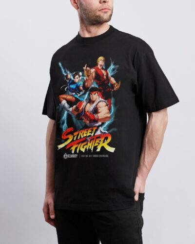 Video Games 'Street Fighter' Staple Graphic Tee