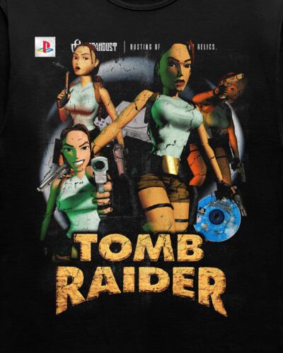 Video Games 'Tomb Raider' Staple Graphic Tee