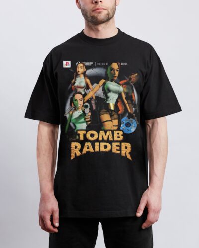 Video Games 'Tomb Raider' Staple Graphic Tee