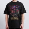 Video Games 'League of Legends: Vi' Staple Graphic Tee