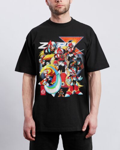 Video Games 'Mega Man: Zero' Staple Graphic Tee