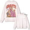 Charlotte Flair's "Who Am I" Graphic Animated Vintage Long Sleeve Sweater