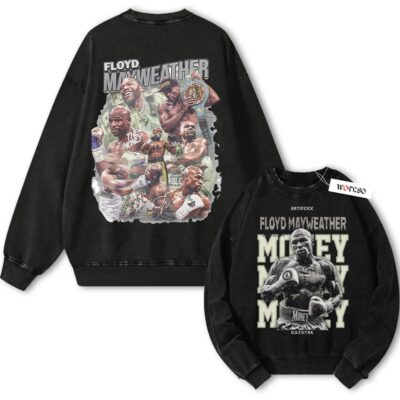 Floyd Mayweather,"The money" Grahpic Vintage Sweatshirt